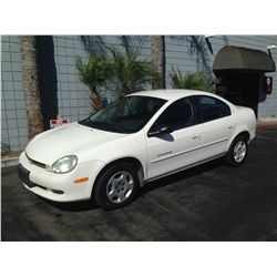 2001 DODGE NEON