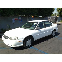 2001 CHEVROLET MALIBU