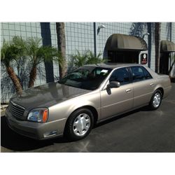 2001 CADILLAC DEVILLE