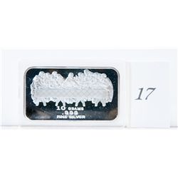.999 Solid Silver The Last Supper Art Bar *NO SHIPPING AVAILABLE*