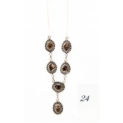 Custom Made Herkimer Diamond Sterling Silver