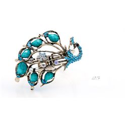 Peacock Bracelet with Box