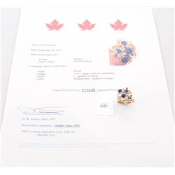 925 solid silver 1.89carat custom made stack ring