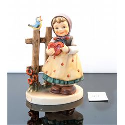 Hummel figurine - sweet greetings made in west