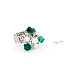 Costume jeweled ring