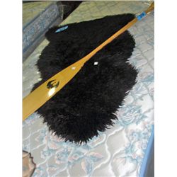 Lambskin rug