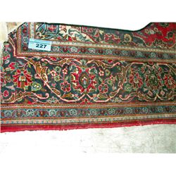 Approx 7F by 10F hand knotted persian area rug