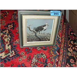 Framed robert bateman print