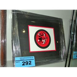 Framed west coast native print titled salmon egg