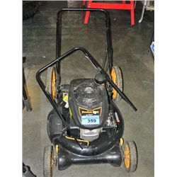 Honda powered poulan pro gas lawn mower
