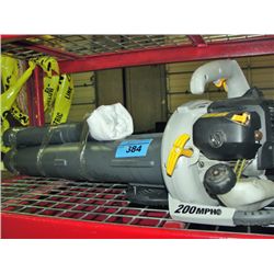 Ryobi gas powered blower vac