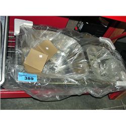 Stainless steel double sink