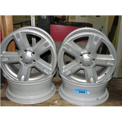 Set of 4 dodge ram tire rims