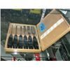 Image 1 : 6pc swedish steel chisel set with wood case