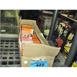 Case of mounted brush wheels