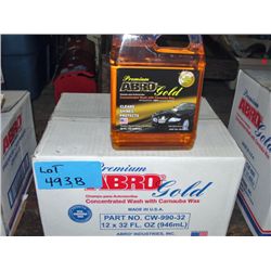 One of Abro gold concentrated wash and wax