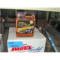 One of Abro gold concentrated wash and wax