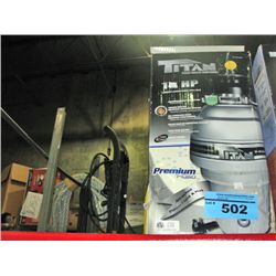 Titan food waste disposer