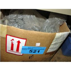 Box of wood workers hardware