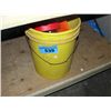 Image 1 : Yellow 5G pail of misc hardware