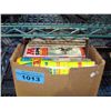 Image 1 : Box of assorted collectors magazines and comics