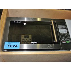 Sanyo stainless steel front microwave