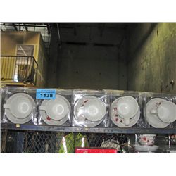 25 hot chocolate cup and saucer sets