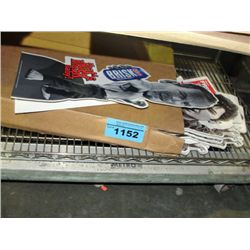 Shelf lot of assorted pepsi cola advertisment