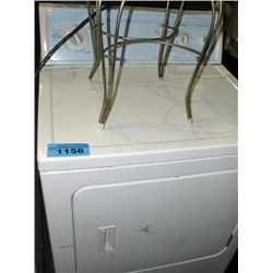 Kenmore white dryer