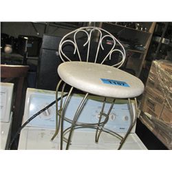 Vintage vanity stool