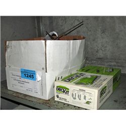 Shelf lot of assorted tools