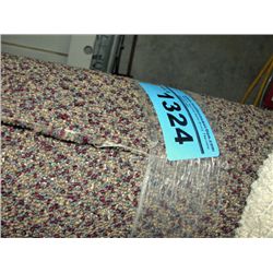 One roll of multi coloured new carpeting