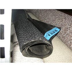 One roll of black indoor/ outdoor new carpeting
