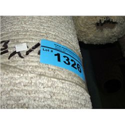 One roll of off white indoor/ outdoor new