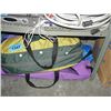 Image 1 : Shelf lot of assorted tents and folding camping
