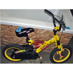 Tonka childs full suspension bicycle