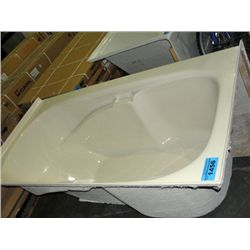 New off white bathtub