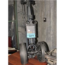 Golf caddy golf cart