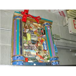 Hand crafted mosaic decorative wall hanging with