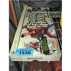 Guitar hero set for Xbox 360