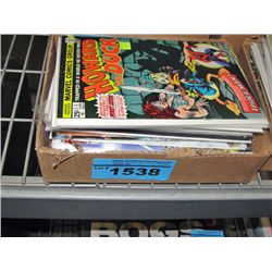 One box of collectors comics