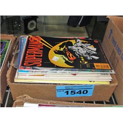 One box of collectors comics