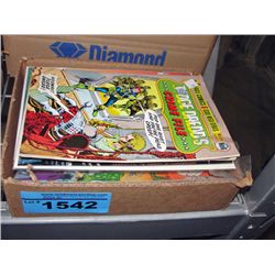 One box of collectors comics