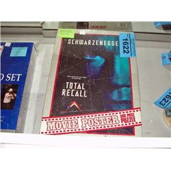 Unopened movie poster puzzle swartzenegger