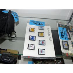 Lot of 7 nintendo DS game cartridges