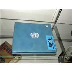 Album filled with collectors first day covers