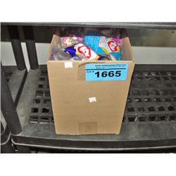 Box of mcdonalds collectable tie babies and