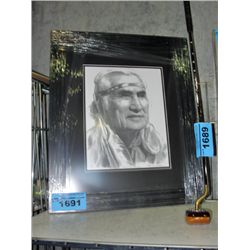 Framed limited edition signed and numbered