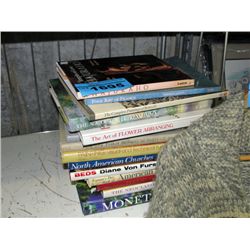 Lot of hardcover books