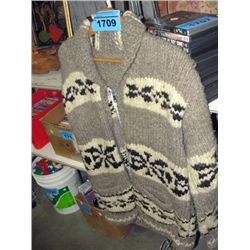 Hand knitted indian wool sweater